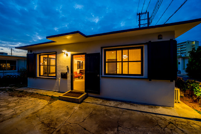 港川の外人住宅リフォーム American Southwest Exterior Other By 有限会社ウイテック アールプランニング Houzz
