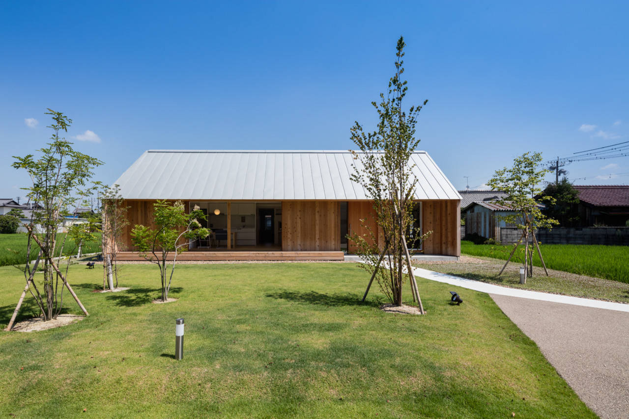 おしゃれな和モダンな平屋の画像 21年10月 Houzz ハウズ