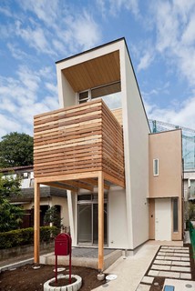 猫と暮らす小さな家 北欧 家の外観 東京23区 ギルド デザイン一級建築士事務所 Houzz ハウズ