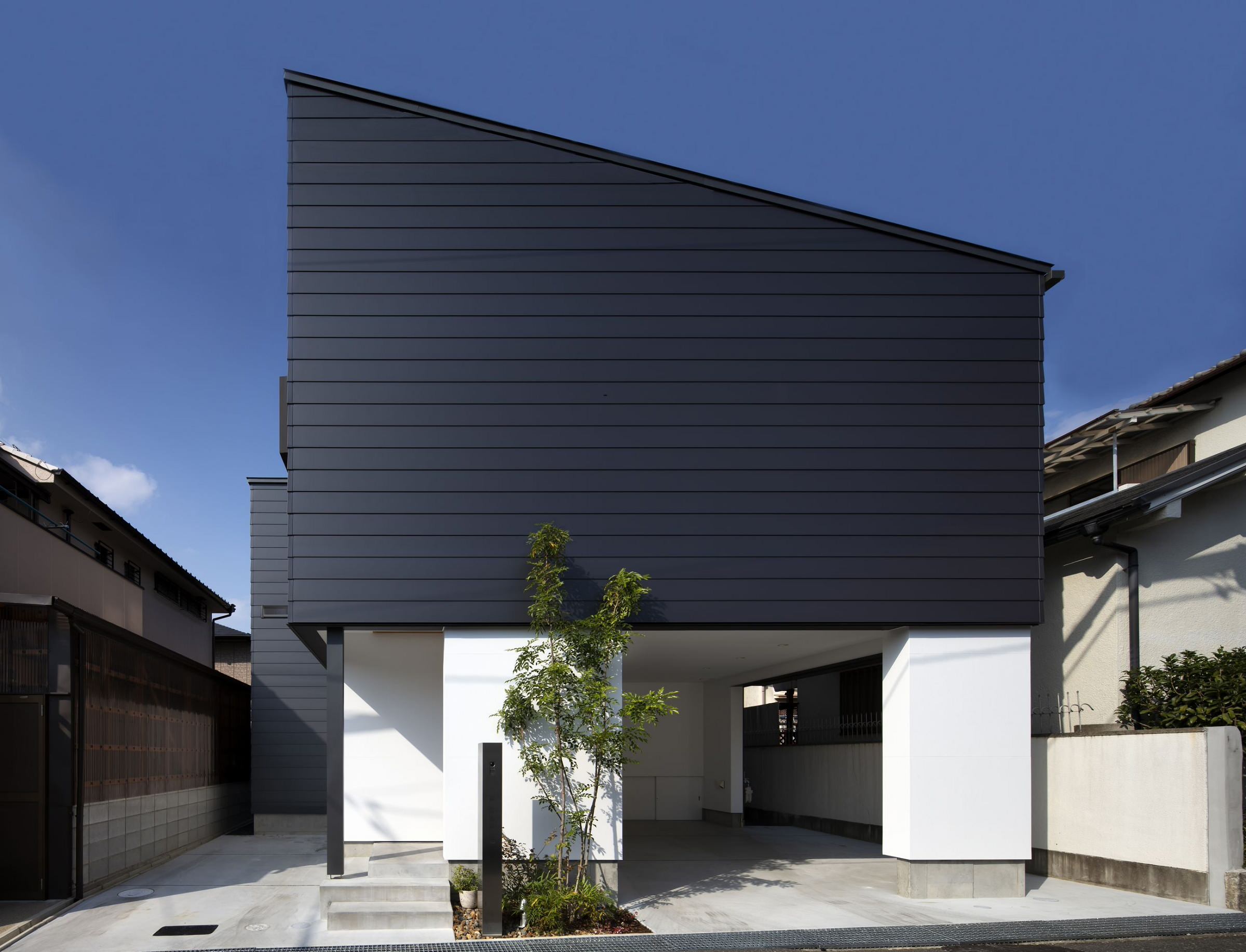 おしゃれな片流れ屋根の画像 75選 22年3月 Houzz ハウズ