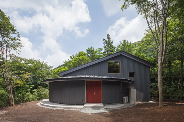 箱根仙石原の別荘 1 Minimalistisch Hauser Sonstige Von 米村和夫建築アトリエ Houzz