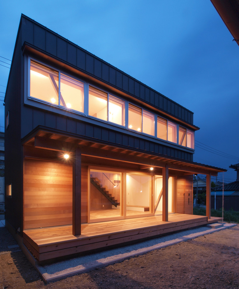 縁側のある家 Contemporary Exterior Other By Inade Architects Houzz