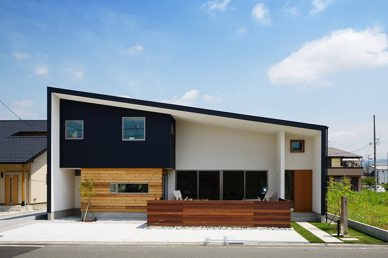おしゃれな片流れ屋根の画像 21年9月 Houzz ハウズ おしゃれな片流れ屋根の画像 21年9月 Houzz ハウズ
