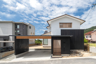おしゃれな和風の白い家の画像 21年9月 Houzz ハウズ