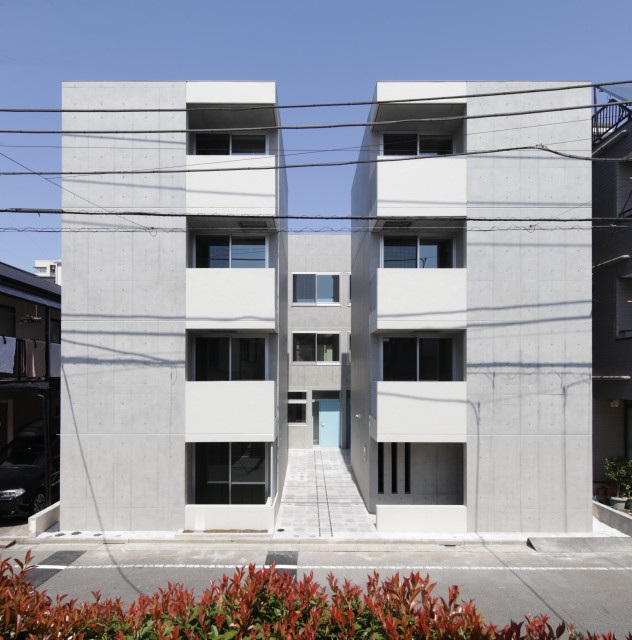 集合住宅 Hikarium Moderne Facade Tokyo Par Socius一級建築士事務所 Houzz