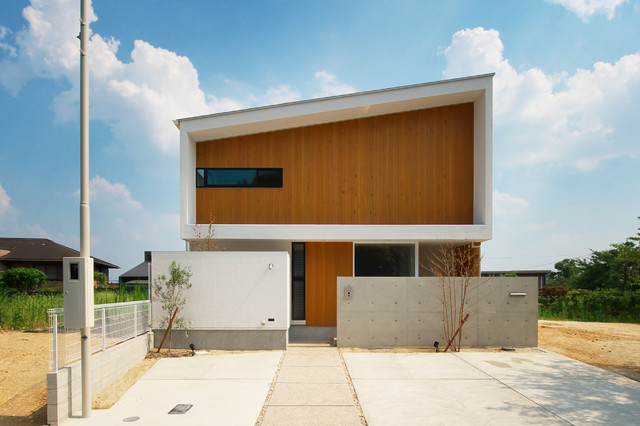 ｈｏｕｓｅ ｋ 新築工事 Contemporary House Exterior Nagoya By 株式会社ユニホー Houzz Ie