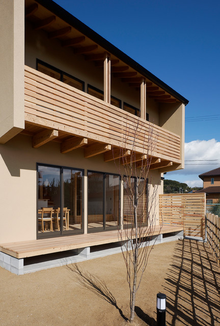30坪のシンプルハウス 和室 和風 家の外観 他の地域 芦田成人建築設計事務所 Houzz ハウズ