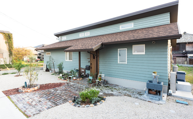 American Style I様邸 Asiatique Facade Fukuoka Par 住工房プラスアルファ Houzz