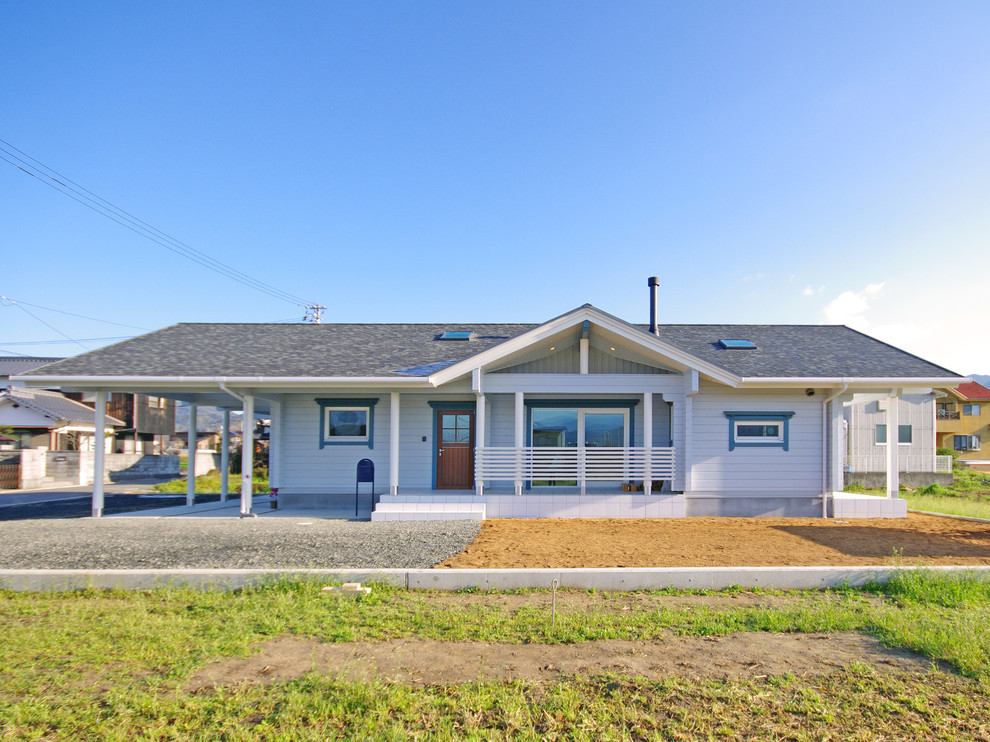 One Story House シンプルモダン平屋の北欧住宅 Scandinavian Exterior Other By Forest Crew Co Ltd Houzz