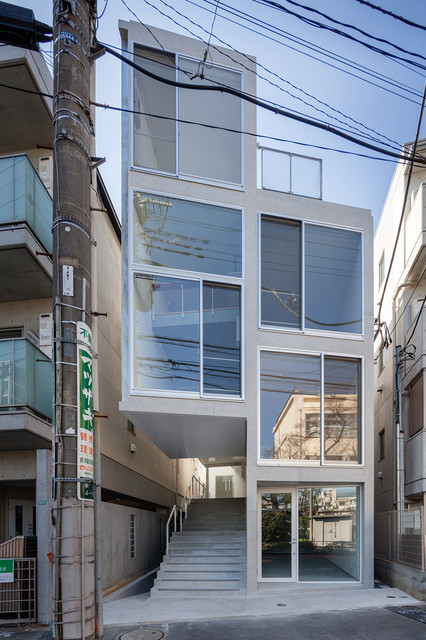 Proto Passo Modernizm Fasad Doma Tokio Ot Eksperta 納谷建築設計事務所 Houzz Rossiya Proto Passo Modernizm Fasad Doma Tokio Ot Eksperta 納谷建築設計事務所 Houzz Rossiya