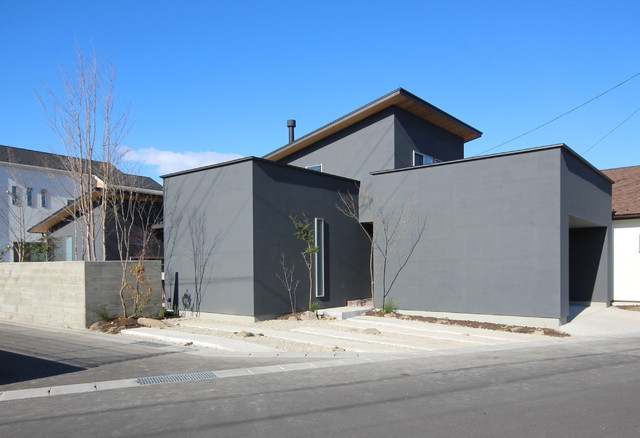 Sk House モダン 家の外観 他の地域 刈谷建築設計事務所 Houzz ハウズ