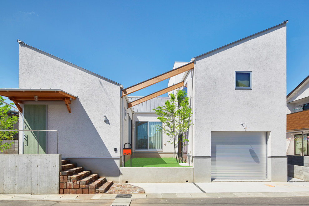 V字屋根の家 Modern Exterior Other By Form0 フォームゼロ建築デザインラボ Houzz