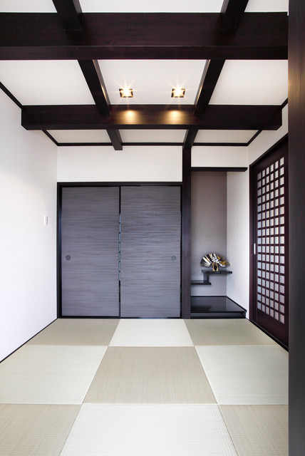 かっこいい和モダンな家 Japones Dormitorio Otras Zonas De 株式会社 日進堂 Houzz