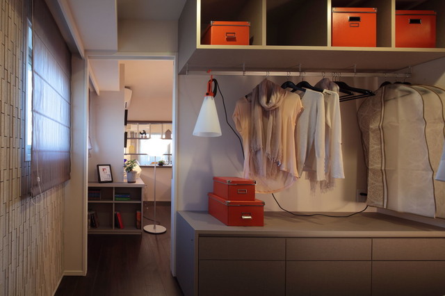 サンクタスシティ長津田みなみ台レジデンスモデルルーム Moderno Dormitorio Tokio De 桑原聡建築研究所 Houzz