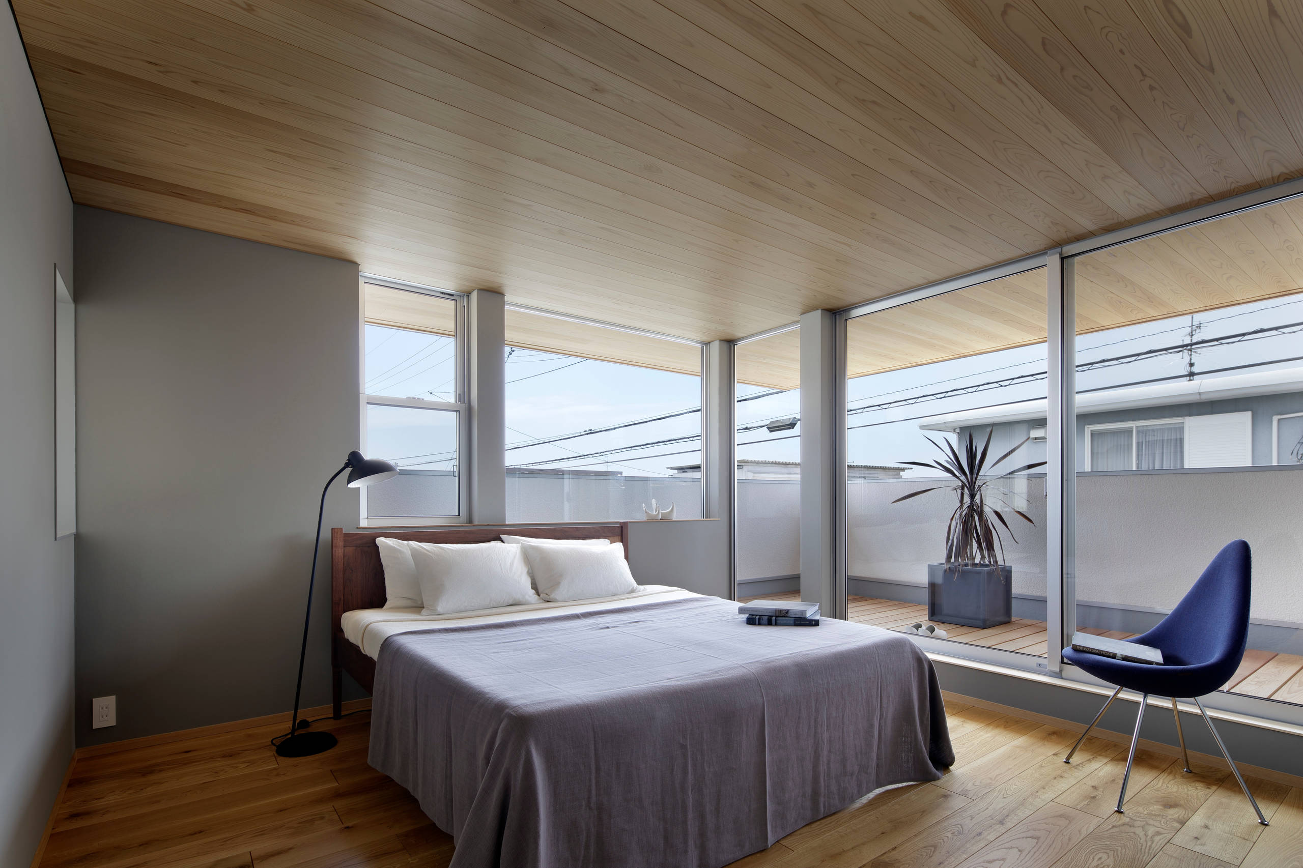 おしゃれな北欧スタイルの寝室の画像 21年9月 Houzz ハウズ