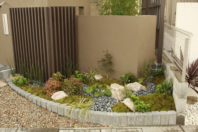 おまかせの 小さい庭 坪庭 和室 和風 庭 他の地域 匠ガーデン Houzz ハウズ