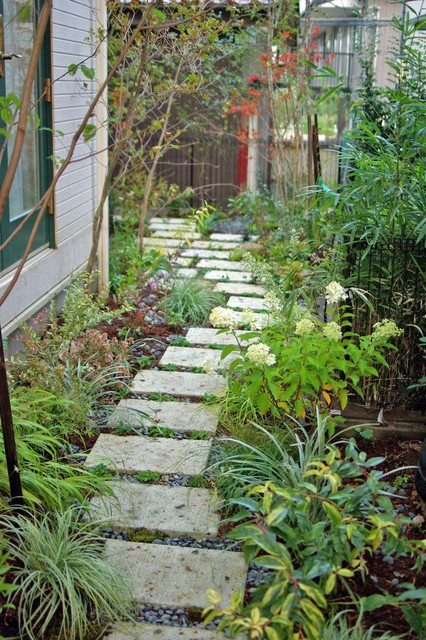 さいたま市 ｏ邸 和室 和風 庭 他の地域 雑木と山野草の庭 風 ふわり Houzz ハウズ