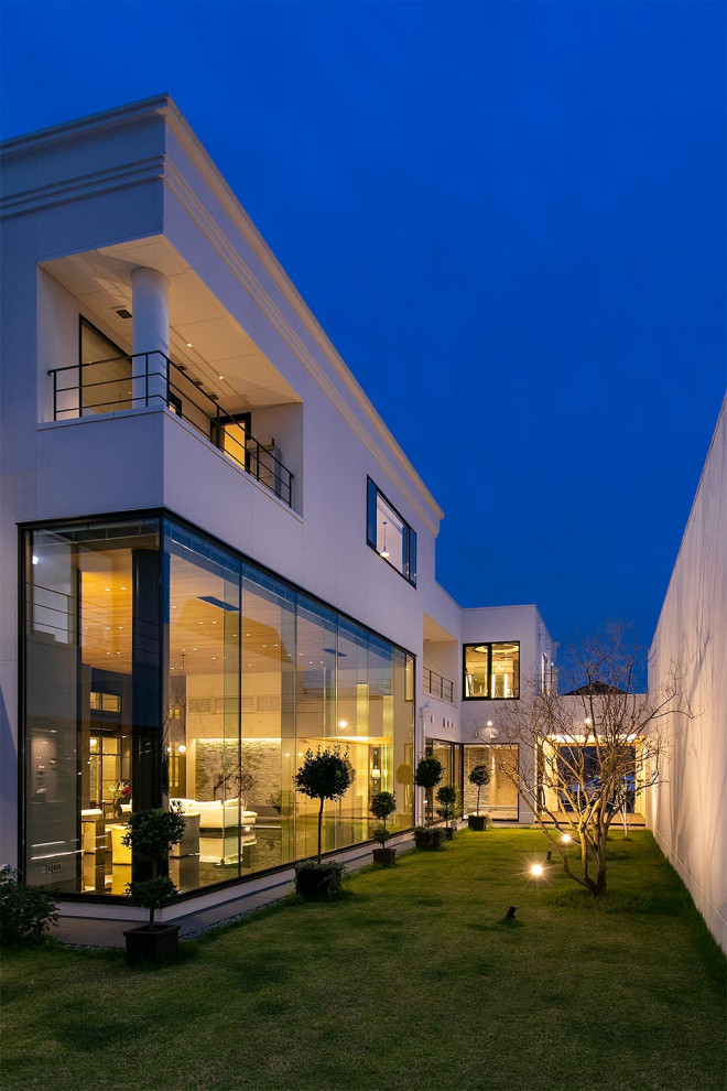 モダンクラシカルな住まい Modern Landscape By Earnest Architects Houzz