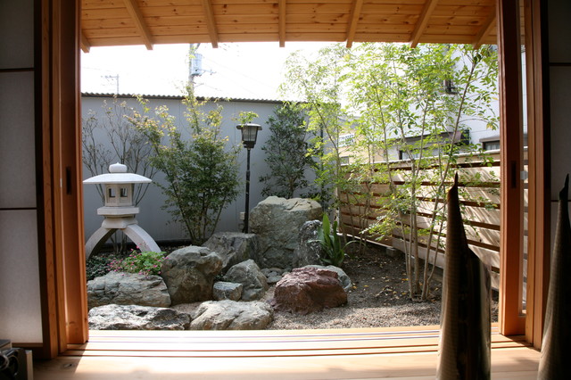 和室 前庭 Japanese Garden Other By 高野設計工房 Houzz Uk