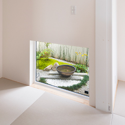 地窓から望む風情ある和風の坪庭 Japonais Jardin Kyoto Par Keiji 一級建築士事務所 Houzz