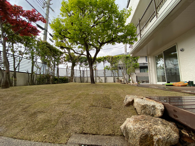 宝塚市仁川の芝生の庭 Asian Garden Other By Deer Garden Houzz