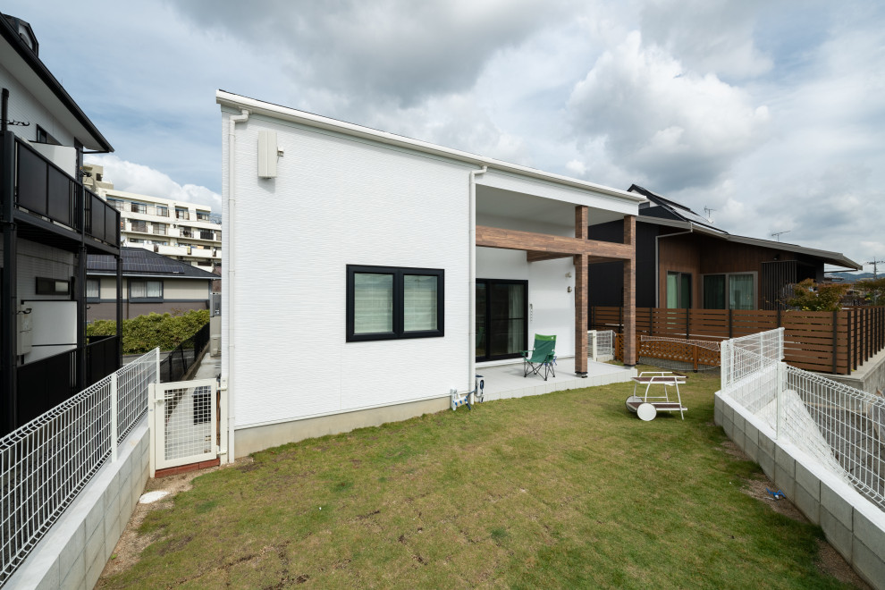 期間限定モデルハウス 福津市福間駅東 Contemporary Landscape Fukuoka By 株式会社福岡工務店 Houzz