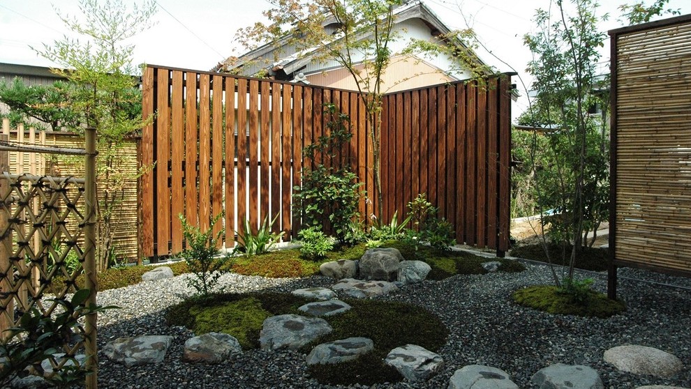 杉板塀の目隠し - Japanese - Landscape - Other - by 牧 建築工房 | Houzz