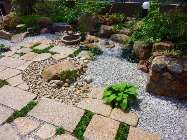 添景物の和モダン庭園 Japanese Modern Garden Other By 株式会社 創園舎 Houzz