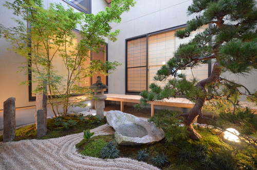 さわやかな緑を楽しむ和モダンの庭31選 Houzz ハウズ