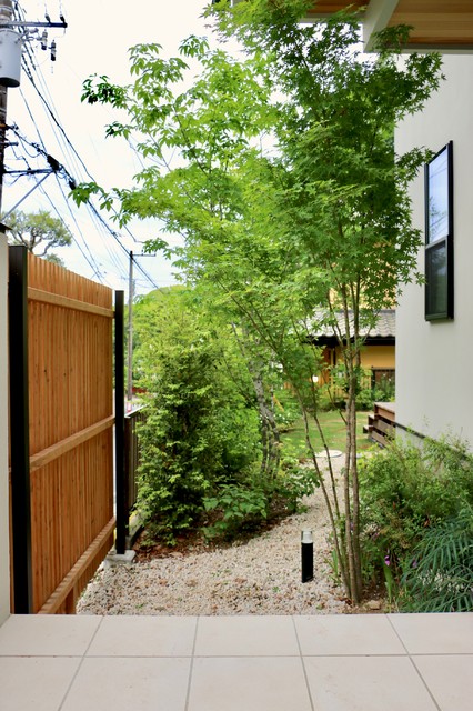 鎌倉の住宅 Japonais Jardin Yokohama Par En景観設計株式会社 En Landscape Design Houzz