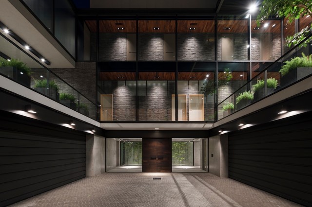 So House Contemporary Garden Tokyo By 建築設計事務所バケラッタ Houzz