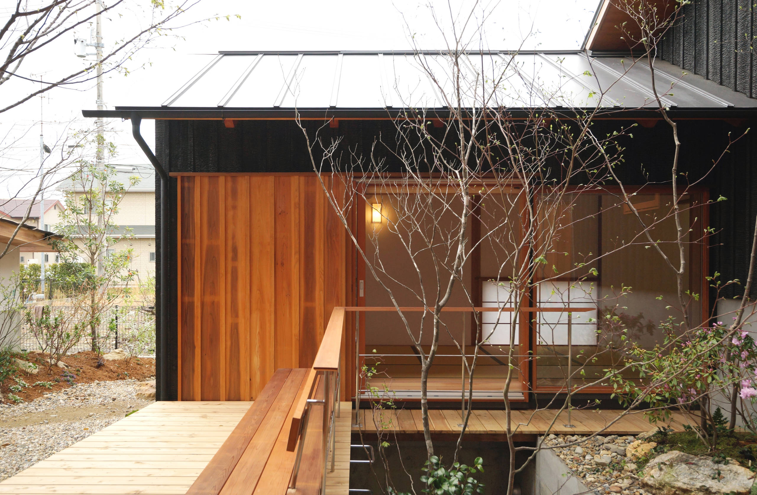 大平台の家 Japanese Hall Other By 有限会社扇建築工房 Houzz