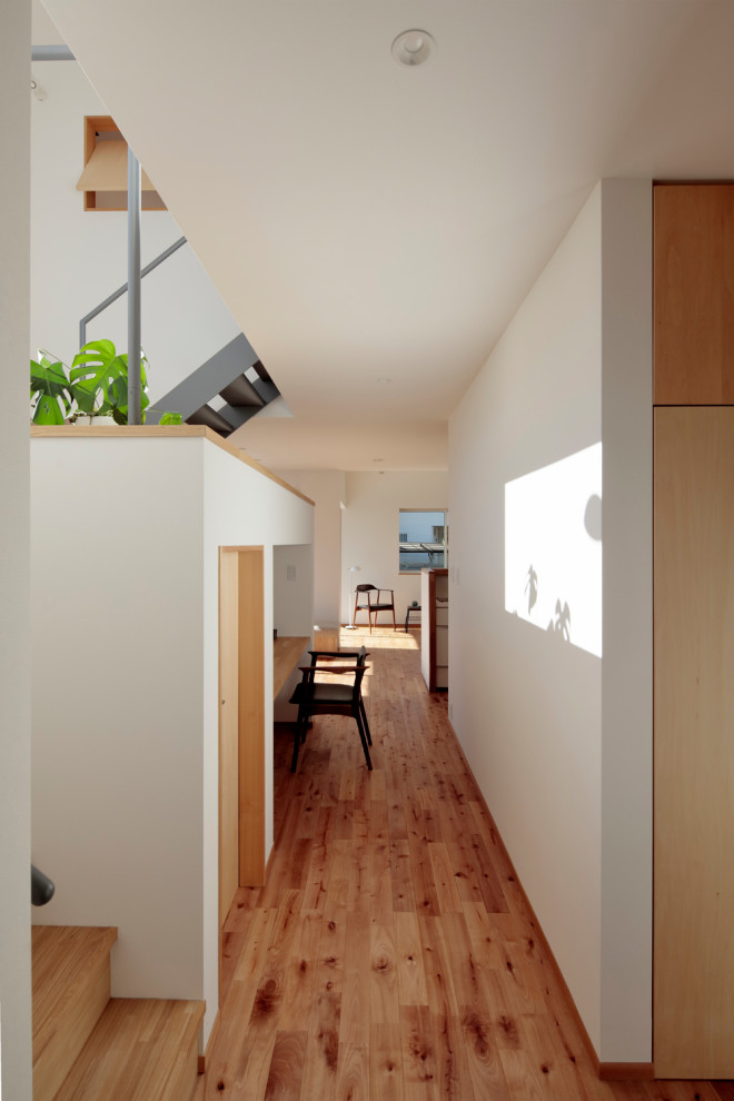Landing Stove And Half Vault Scandinavian Hall Other By 佐久間達也空間計画所 Houzz
