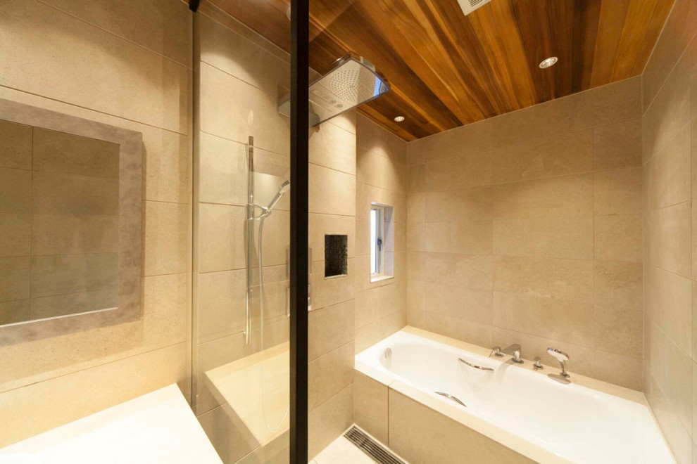 B様邸 在来浴室リフォーム Wedi自由設計 Transitional Bathroom Other By ボウクス株式会社 Houzz
