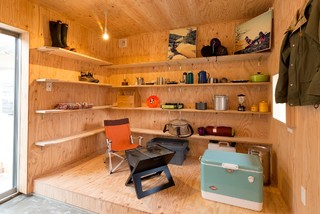 アジアンスタイルのおしゃれな物置小屋 庭小屋の画像 75選 23年1月 Houzz ハウズ