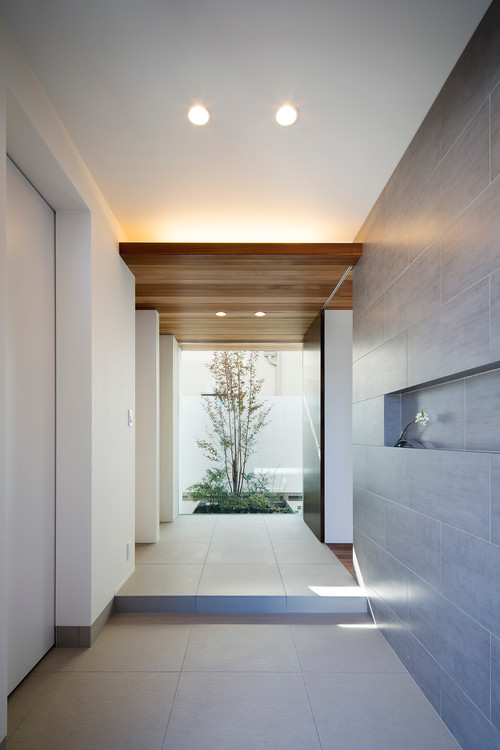 家の魅力を伝える美しい玄関スペース14選 Houzz ハウズ