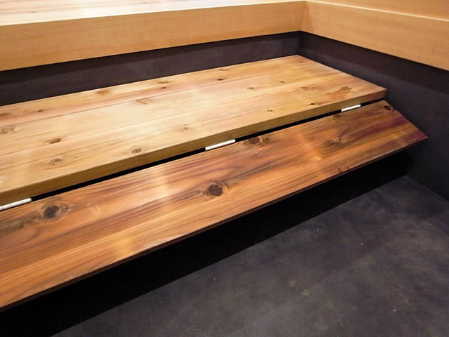 上がり框 あがりがまち と式台 しきだい とその下の収納 Prihozhaya Drugoe Ot Eksperta 株式会社本井建築研究所一級建築士事務所 Houzz Rossiya