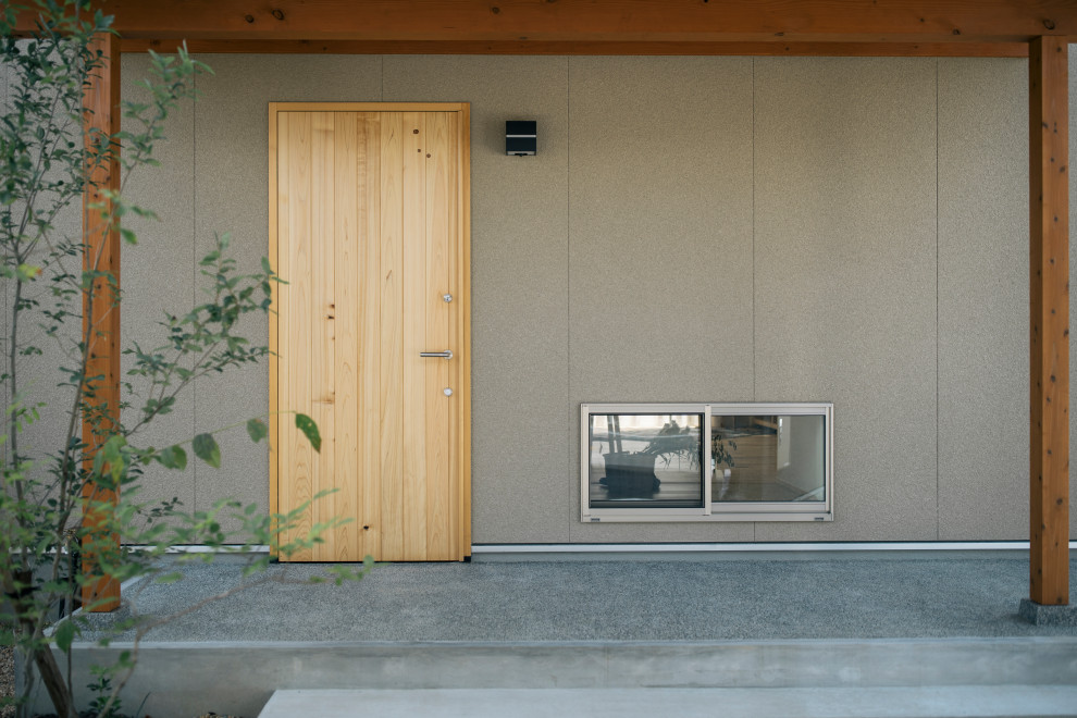 無垢の玄関ドア Japanese Entry Other By 吉田建設株式会社 Houzz