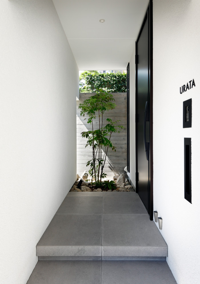 眺望のスキップフロアハウス 大阪府吹田市 Scandinavian Entry Osaka By 近藤晃弘建築都市設計事務所 Akihiro Kondo Architecture Houzz