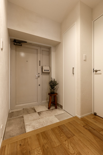 都会の喧騒を忘れてくつろぐ 癒しのプライベートサロン マンション Apartment Modern Entry Other By Lohas Studio ロハススタジオ Houzz
