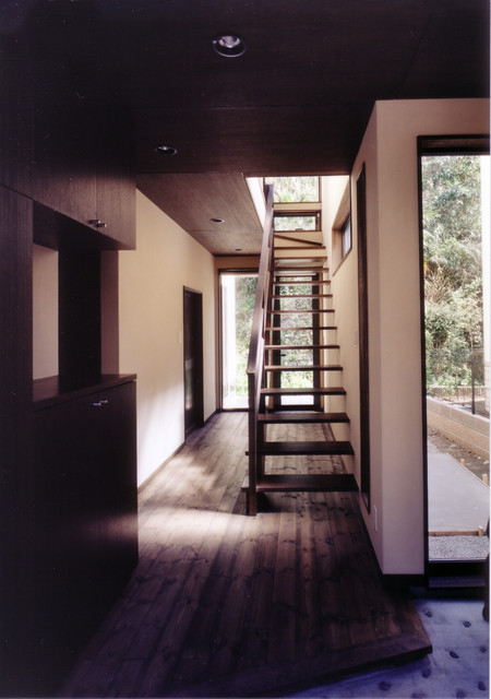 鎌倉の山あいに建つ古材を利用した懐かしい家 Japones Entrada Otras Zonas De 豊田空間デザイン室 一級建築士事務所 Houzz