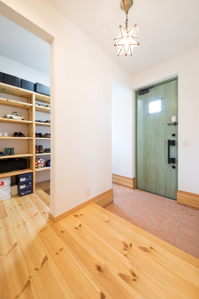 青空とお庭が似合う 屋根付きテラスのプロヴァンス住宅 Entry Other By 株 アイジーコンサルティング Igスタイルハウス Houzz