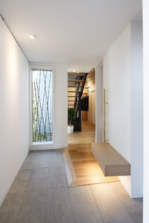 おしゃれな北欧スタイルの玄関の画像 21年9月 Houzz ハウズ