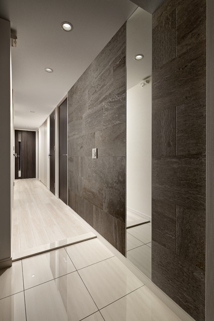 Project ｍ モデルルーム モダン 玄関 他の地域 Hmアトリエ Houzz ハウズ