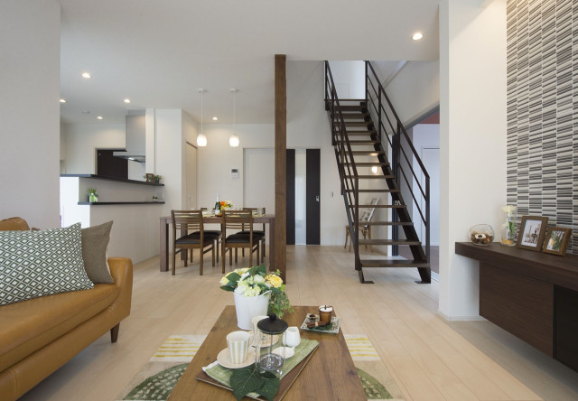 階段にはどんな種類がある その特徴や配置の基本 Houzz ハウズ