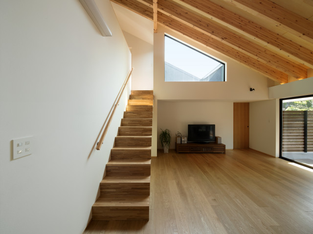 山亭 Modern Staircase Fukuoka By 田村の小さな設計事務所 Houzz
