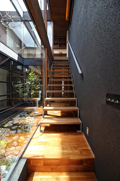 階段にはどんな種類がある その特徴や配置の基本 Houzz ハウズ