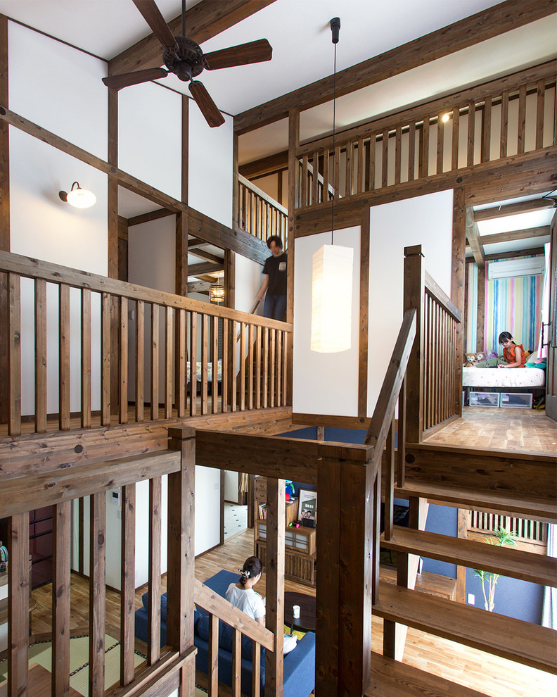 楽しいからくりにあふれた 忍者屋敷 の家 Japanese Staircase Other By サイエンスホーム Houzz