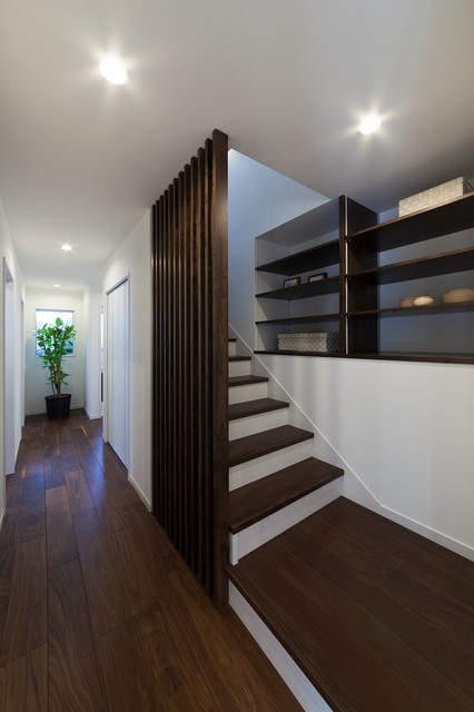 父と子が向き合える家 Modern Staircase Other By 和建設株式会社 Houzz