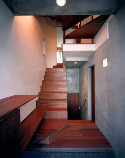 おしゃれな折り返し階段 木材の手すり の画像 75選 22年3月 Houzz ハウズ